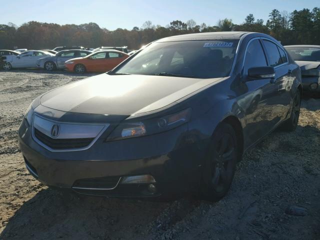 19UUA9F57CA005296 - 2012 ACURA TL BLUE photo 2