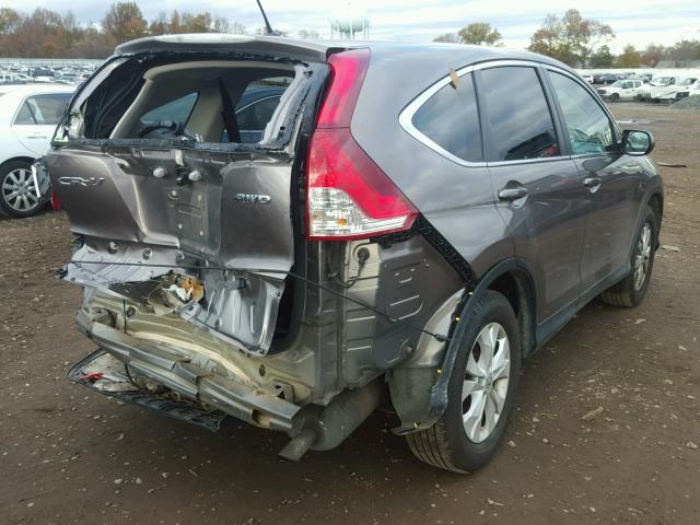 5J6RM4H52DL020090 - 2013 HONDA CR-V EX BROWN photo 4