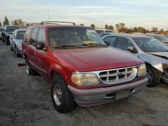 1FMDU34X8SZB02266 - 1995 FORD EXPLORER MAROON photo 1