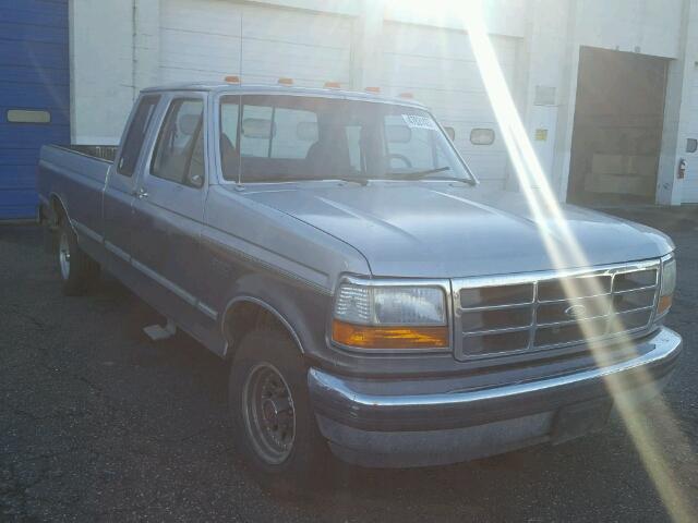 1FTEX15H5NKA64486 - 1992 FORD F150 GRAY photo 1