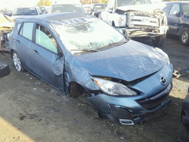 JM1BL1H63A1114617 - 2010 MAZDA 3 S BLUE photo 1