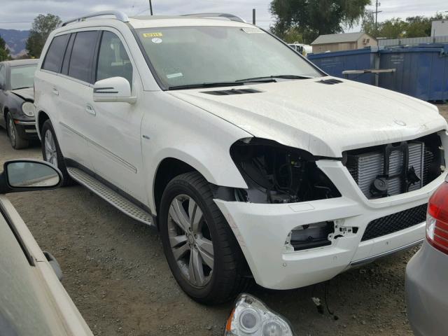 4JGBF2FE4CA787115 - 2012 MERCEDES-BENZ GL 350 BLU WHITE photo 1