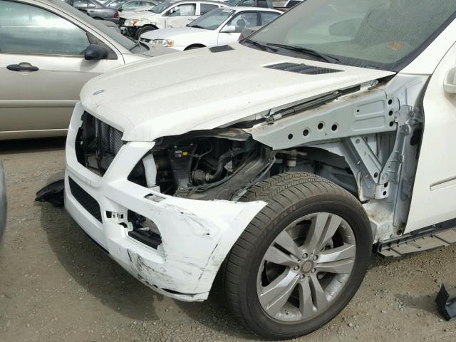 4JGBF2FE4CA787115 - 2012 MERCEDES-BENZ GL 350 BLU WHITE photo 9