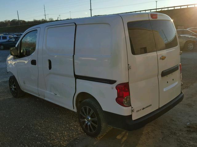 3N63M0YNXFK693417 - 2015 CHEVROLET CITY EXPRE WHITE photo 3