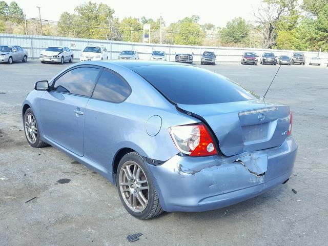 JTKDE167X80227312 - 2008 TOYOTA SCION TC 蓝色 照片 3
