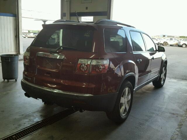 1GKER23778J208273 - 2008 GMC ACADIA SLT 勃艮第红 照片 4