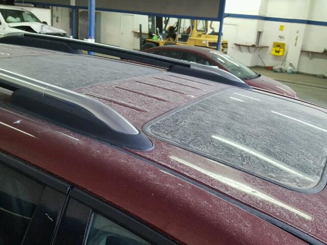 1GKER23778J208273 - 2008 GMC ACADIA SLT 勃艮第红 照片 9