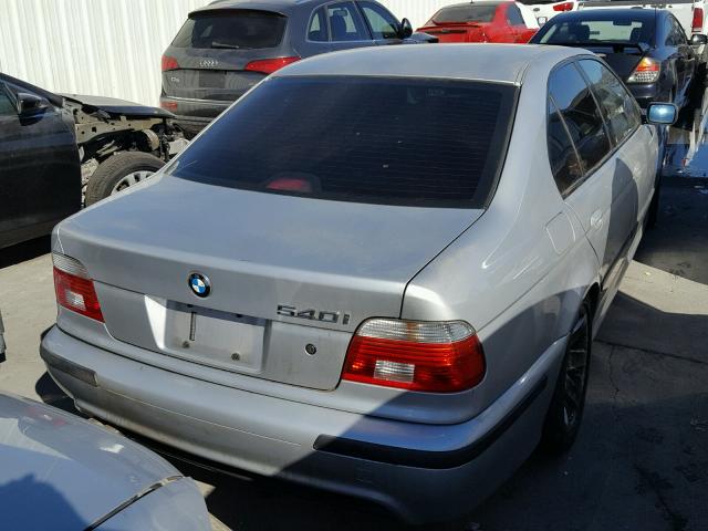 WBADN53432GF70132 - 2002 BMW 540 I 银色 照片 4