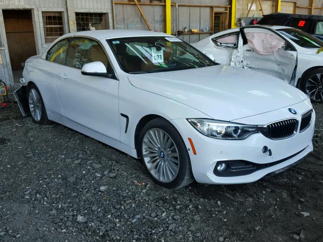 WBA3V5C56EJ969559 - 2014 BMW 428 I WHITE photo 1