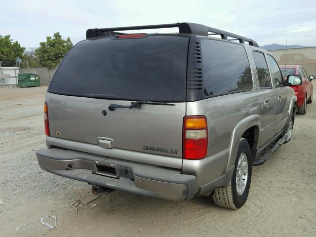 3GNFK16TX2G276994 - 2002 CHEVROLET SUBURBAN K TAN photo 4