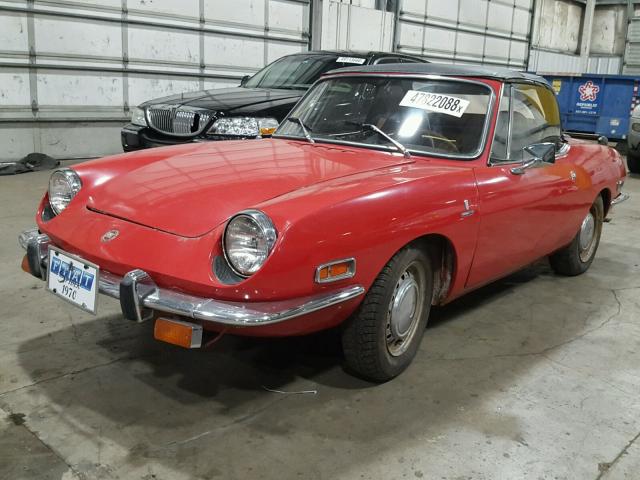 100GBS10070428 - 1970 FIAT SPIDER RED photo 2