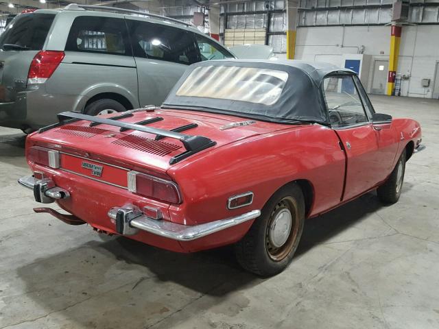 100GBS10070428 - 1970 FIAT SPIDER RED photo 4
