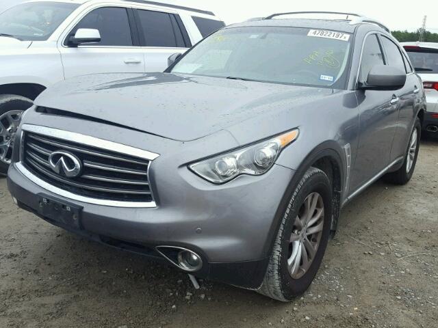 JN8CS1MU8DM140701 - 2013 INFINITI FX37 GRAY photo 2