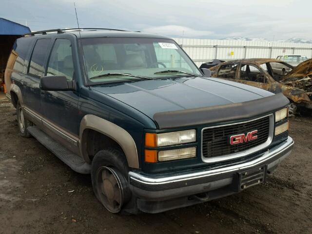 1GKFK16R7VJ755636 - 1997 GMC SUBURBAN K GREEN photo 1