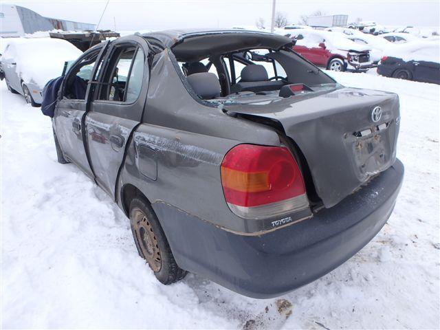 JTDBT123350359220 - 2005 TOYOTA ECHO CHARCOAL photo 3