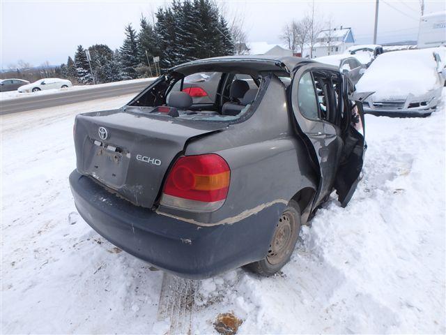 JTDBT123350359220 - 2005 TOYOTA ECHO CHARCOAL photo 4