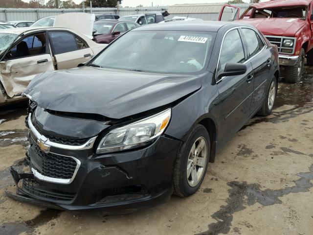 1G11B5SL7FF100503 - 2015 CHEVROLET MALIBU LS BLACK photo 2