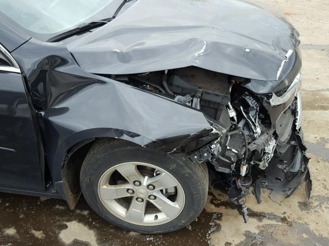 1G11B5SL7FF100503 - 2015 CHEVROLET MALIBU LS BLACK photo 9