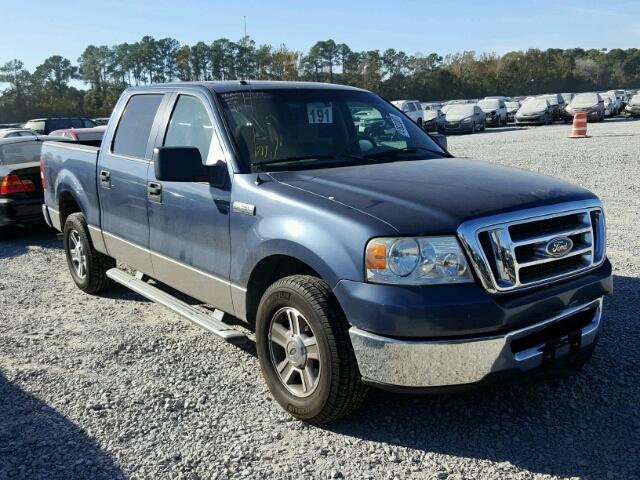 1FTRW12W46FA60852 - 2006 FORD F150 SUPER BLUE photo 1