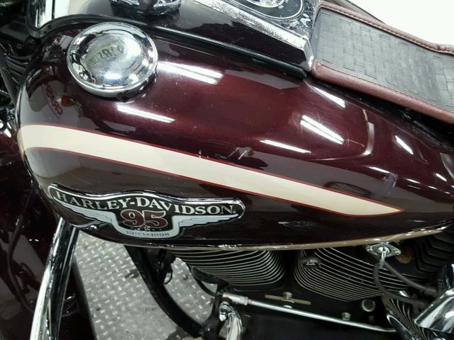 1HD1BRL49WY039406 - 1998 HARLEY-DAVIDSON FLSTS ANNI BURGUNDY photo 12