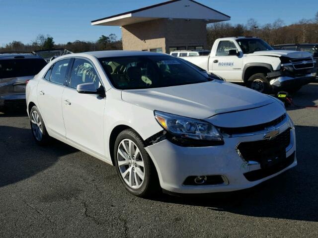 1G11D5SLXFF176064 - 2015 CHEVROLET MALIBU 2LT WHITE photo 1