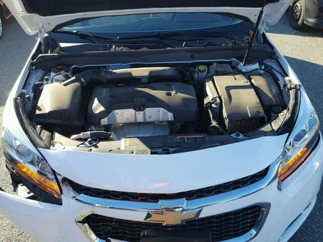 1G11D5SLXFF176064 - 2015 CHEVROLET MALIBU 2LT WHITE photo 7