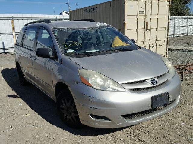 5TDZA23C56S497669 - 2006 TOYOTA SIENNA CE SILVER photo 1