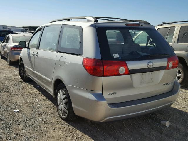 5TDZA23C56S497669 - 2006 TOYOTA SIENNA CE SILVER photo 3