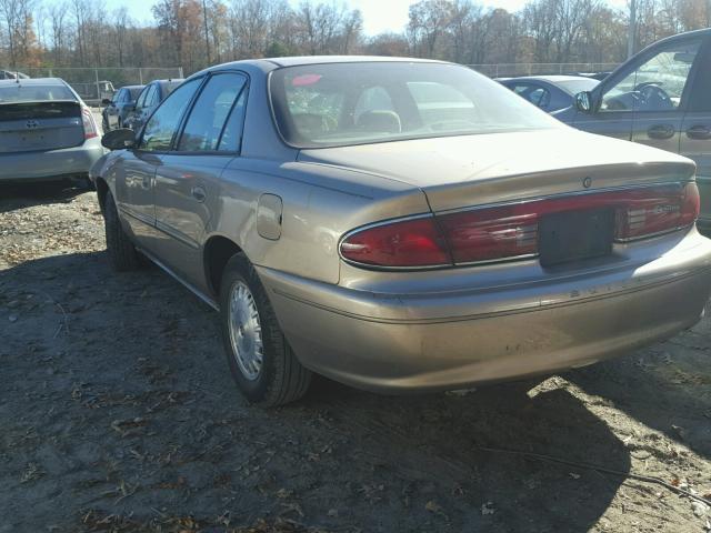 2G4WS52J831123783 - 2003 BUICK CENTURY CU TAN photo 3