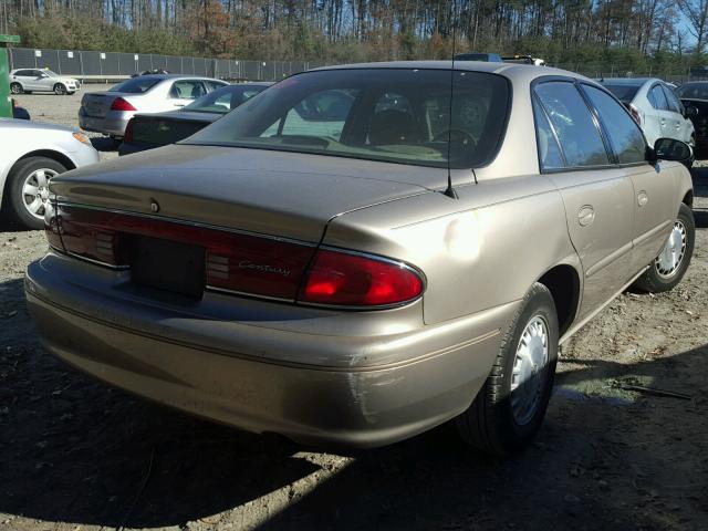 2G4WS52J831123783 - 2003 BUICK CENTURY CU TAN photo 4