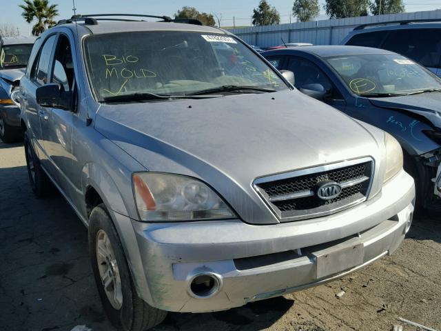 KNDJD733X35049995 - 2003 KIA SORENTO EX GRAY photo 1