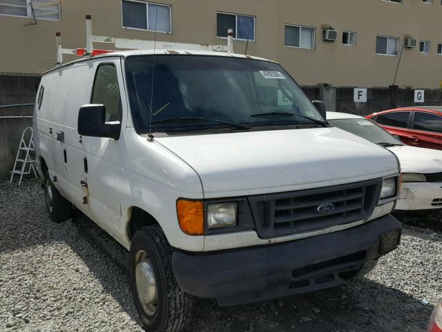 1FTNE24L15HA20760 - 2005 FORD ECONOLINE WHITE photo 1