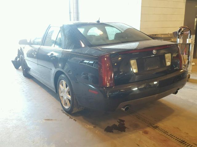 1G6DW677X60144799 - 2006 CADILLAC STS BLACK photo 3