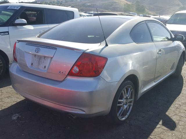 JTKDE177560101404 - 2006 TOYOTA SCION TC 银色 照片 4