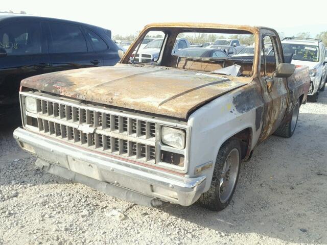 1GCEC14D4BS175519 - 1981 CHEVROLET C10 RED photo 2