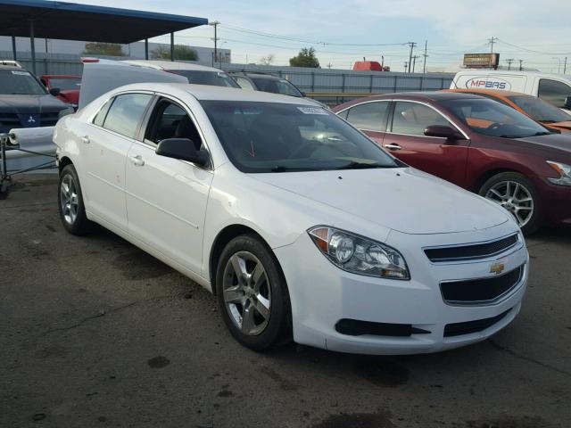 1G1ZB5E04CF236331 - 2012 CHEVROLET MALIBU LS WHITE photo 1