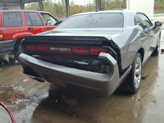 2C3CDYAG1CH153714 - 2012 DODGE CHALLENGER GRAY photo 9