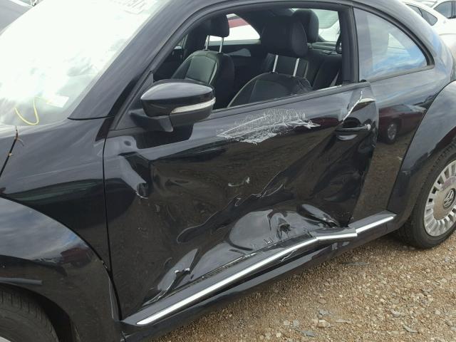 3VWJX7AT7DM692548 - 2013 VOLKSWAGEN BEETLE BLACK photo 9