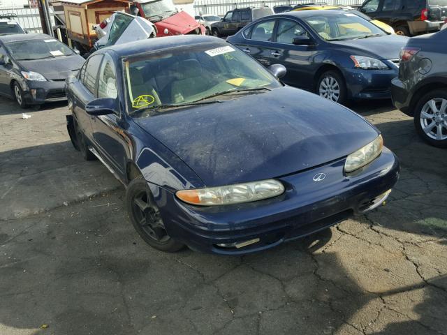 1G3NL52E8YC379732 - 2000 OLDSMOBILE ALERO GL BLUE photo 1