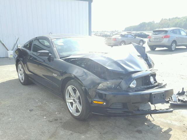 1ZVBP8CF0E5251336 - 2014 FORD MUSTANG GT BLACK photo 1