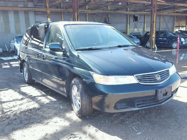 2HKRL1866YH517315 - 2000 HONDA ODYSSEY EX GREEN photo 1