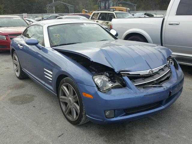 1C3AN69L16X063876 - 2006 CHRYSLER CROSSFIRE BLUE photo 1