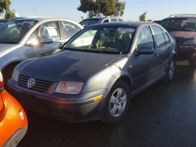 3VWSE69M83M037461 - 2003 VOLKSWAGEN JETTA GLS GRAY photo 2