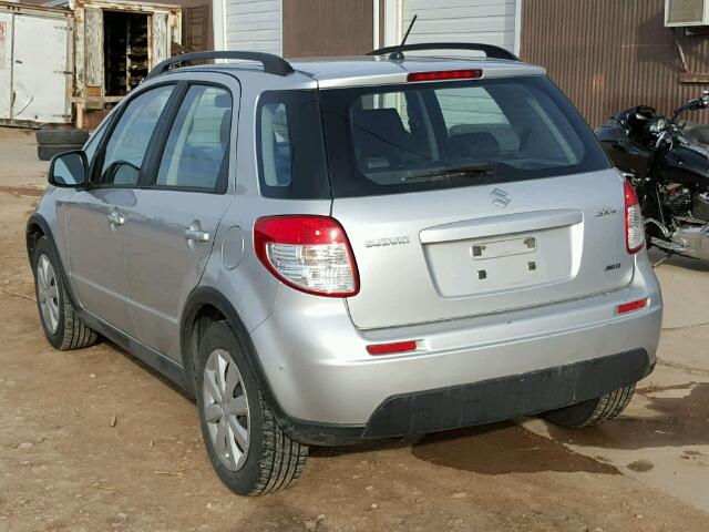 JS2YB5A3XA6310793 - 2010 SUZUKI SX4 BASE SILVER photo 3