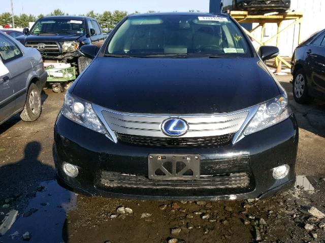 JTHBB1BA3A2037644 - 2010 LEXUS HS 250H BLACK photo 9