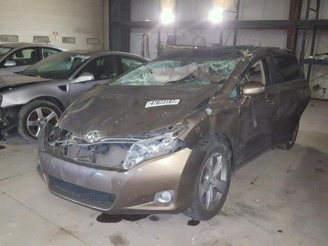 4T3BK11A49U017621 - 2009 TOYOTA VENZA BASE GOLD photo 2