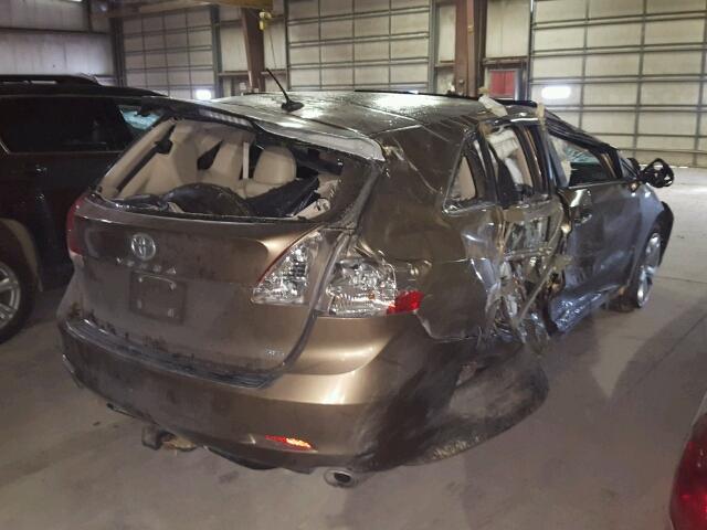 4T3BK11A49U017621 - 2009 TOYOTA VENZA BASE GOLD photo 4