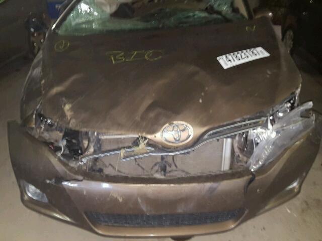 4T3BK11A49U017621 - 2009 TOYOTA VENZA BASE GOLD photo 7