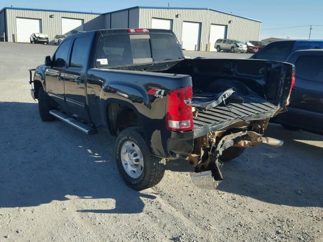 1GTHK23658F207954 - 2008 GMC SIERRA K25 BLACK photo 3