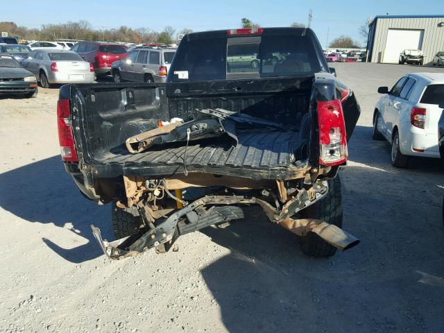 1GTHK23658F207954 - 2008 GMC SIERRA K25 BLACK photo 9